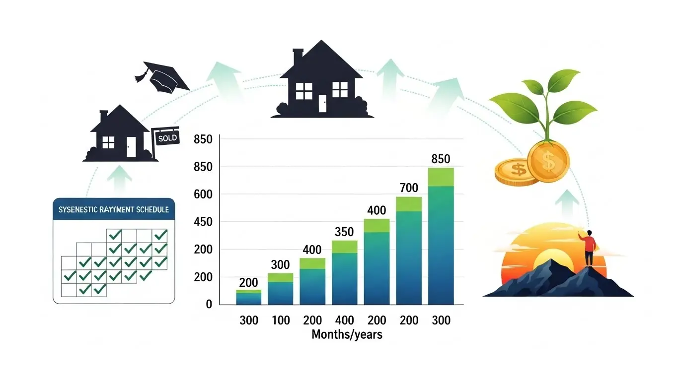 신용 점수 보호를 위한 주의 사항을 담은 시각 자료입니다 (4)