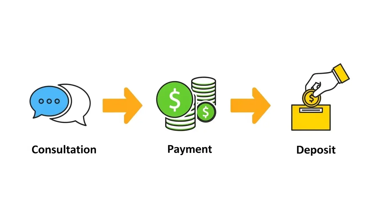 수수료 비교와 핵심 체크포인트를 요약한 도표 이미지입니다 (3)